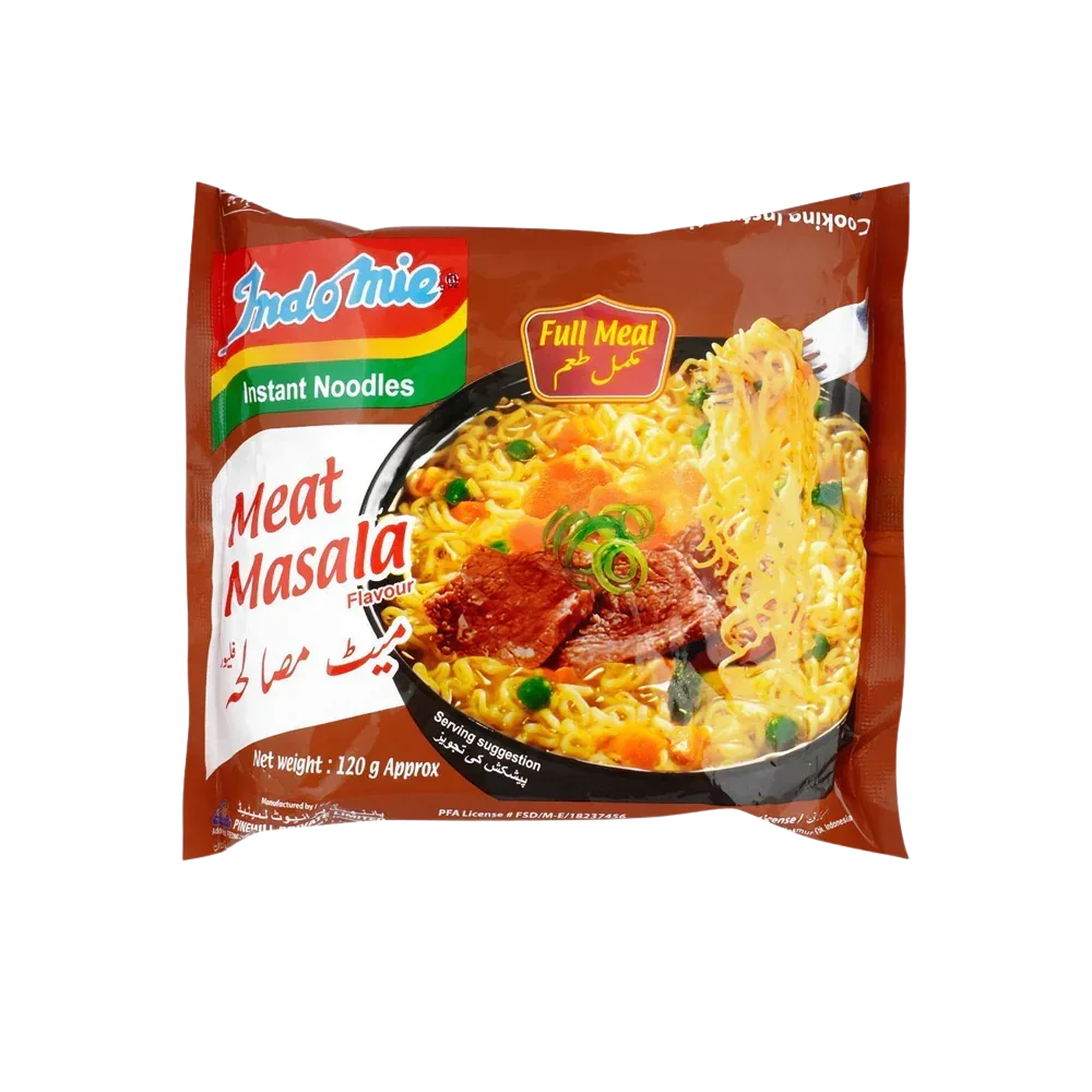Indomie Meat Masala Flavour Instant Noodles, 120g