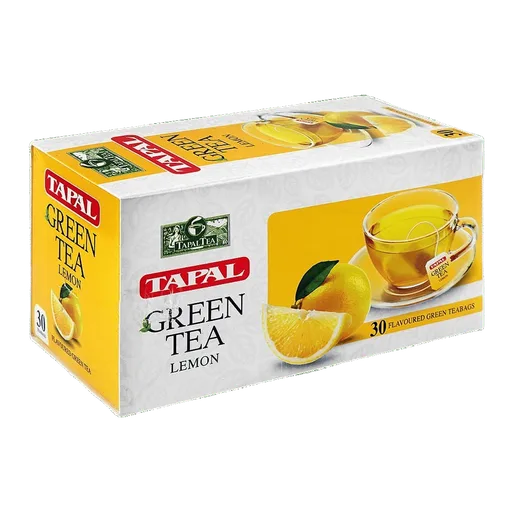 Tapal Lemon Green Tea Bags 30-Pack