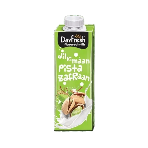 Dayfresh Pista Zafran Flavored Milk - 220ml Tetra Pack