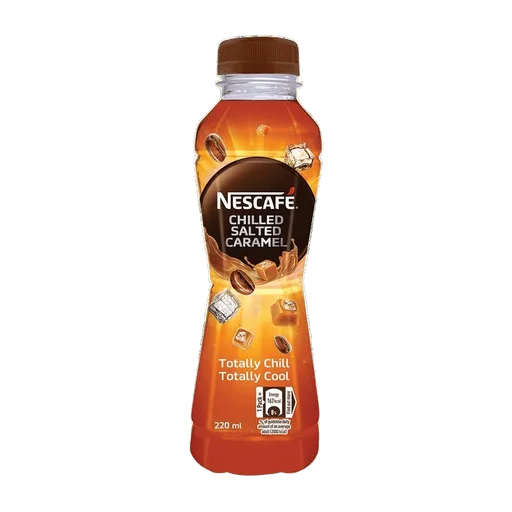 Nestle Nescafe Chilled Salted Caramel Coffee Drink, 220ml Pet Bottle
