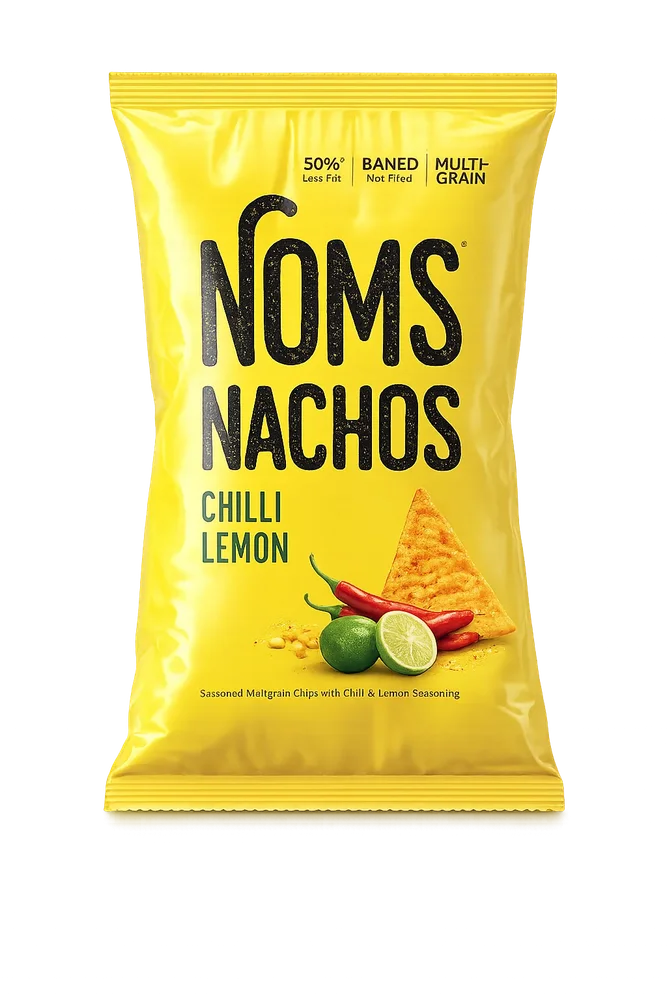 NOMS Nachos (Yellow Chilli Lemon) - Rs.50 Pack
