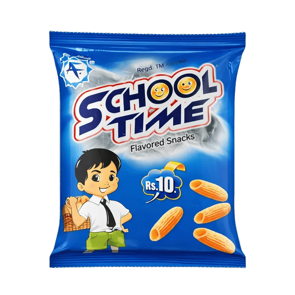 School Time ( Pack of 6, Random Color )