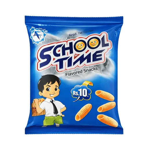 School Time ( Pack of 6, Random Color )