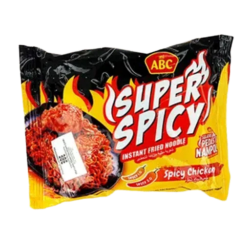 Abc Super Spicy Chicken Flavour Noodle 80g