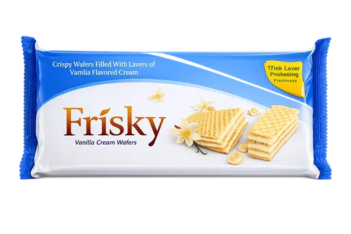 Innovative Frisky Vanilla Wafer 75GM