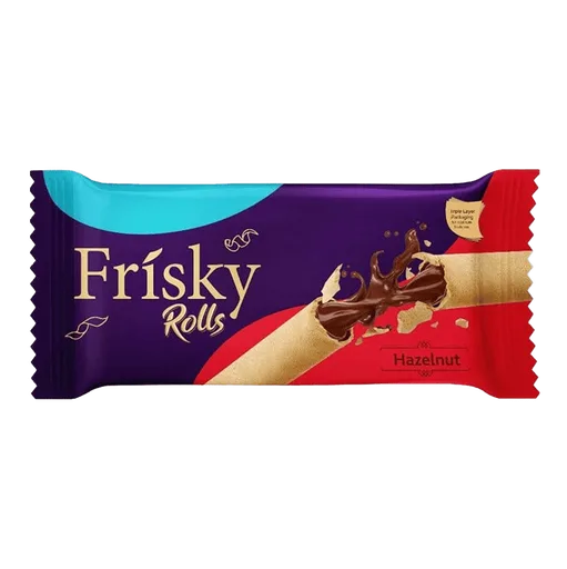 Inovative Frisky Rolls Hazelnut 86gm