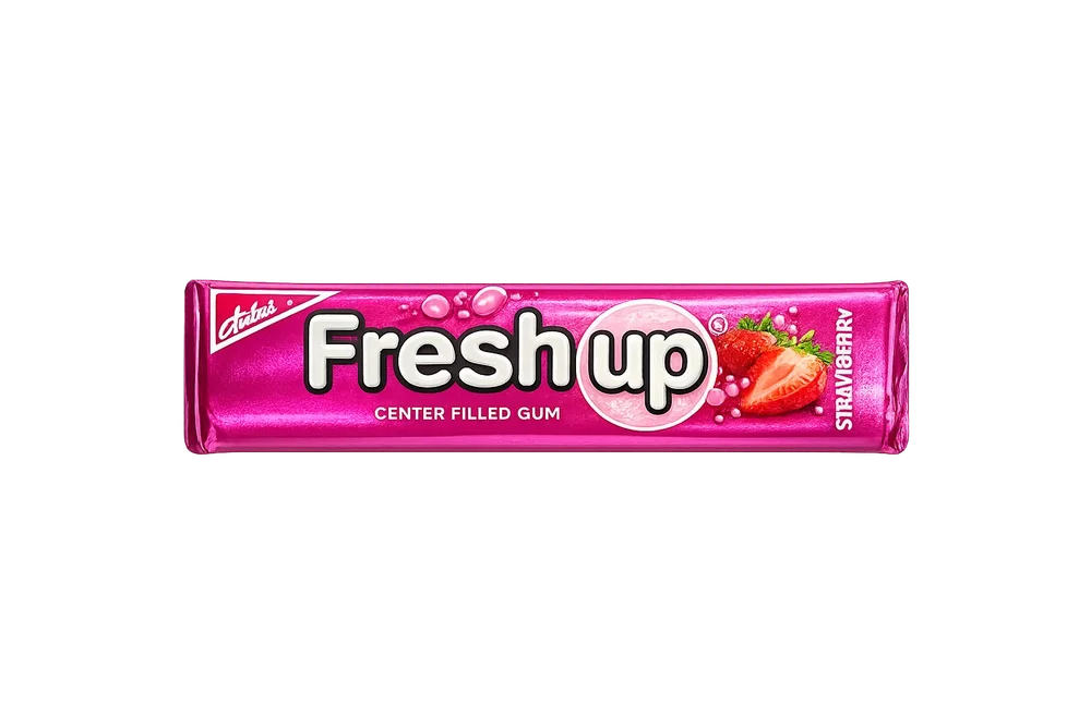 Freshup strawberry flavour bar