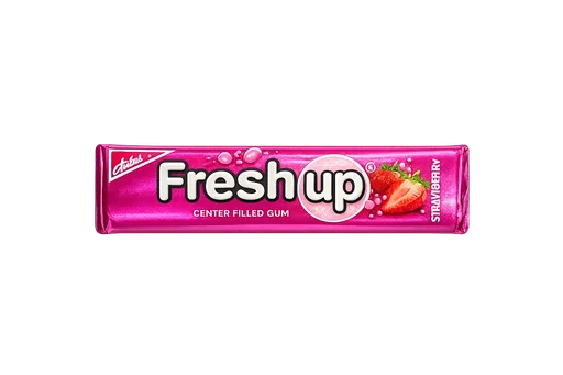 Freshup strawberry flavour bar