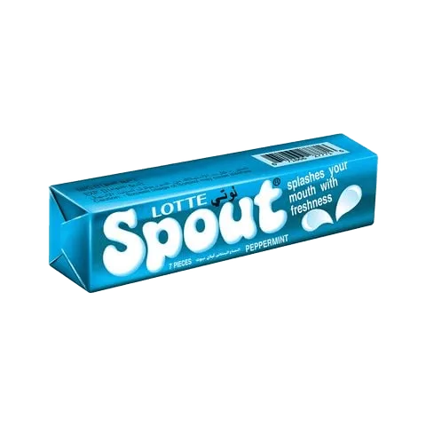 Spout BubbleGum - Peppermint Flavor Strip ( Blue )