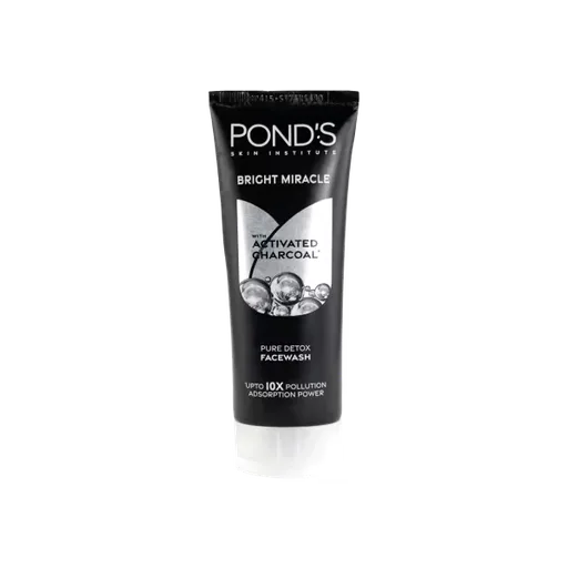 Pond's Pure Detox With Activated Charcoal Face Wash - 50g