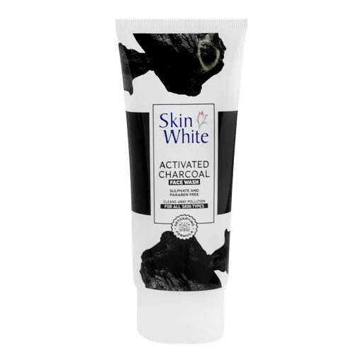 Skin White Face Wash Activated Charcoal 100ml