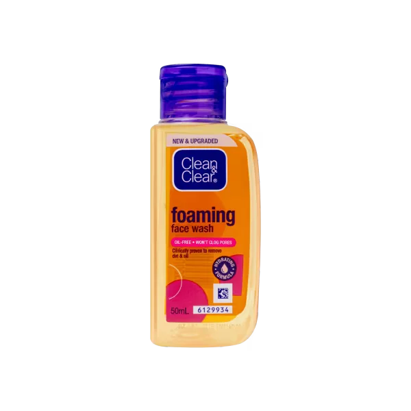 Clean & Clear Essential Foaming Face Wash 50ml