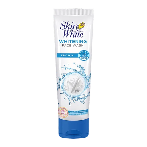 Skin White Whitening Face Wash Dry Skin 100ml