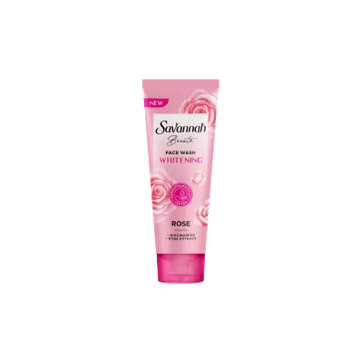 Savannah Facewash Rose Whitening 100ml