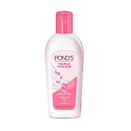 Pond's Triple Vitamin Moisturizing Lotion, Silky Smooth Skin 200ml