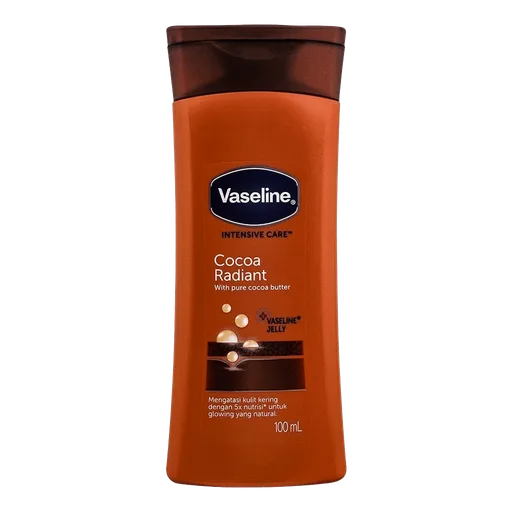 Vaseline Total Moisture Cocoa-Radiant Body Lotion 100ml (Indo)