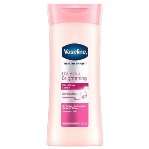 Vaseline Body Lotion UV Lightening Healthy Bright 100ml Pink