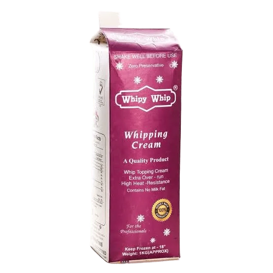 Whipy whip whipping cream 1KG