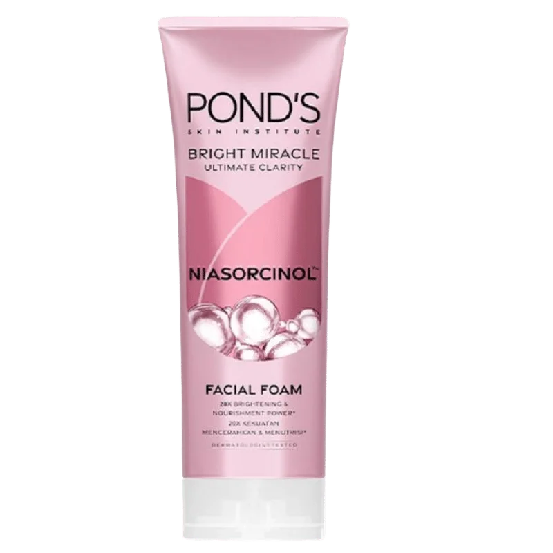 Pond's Bright Miracle Ultimate Clarity Niasorcinol Facial Foam, 100ml