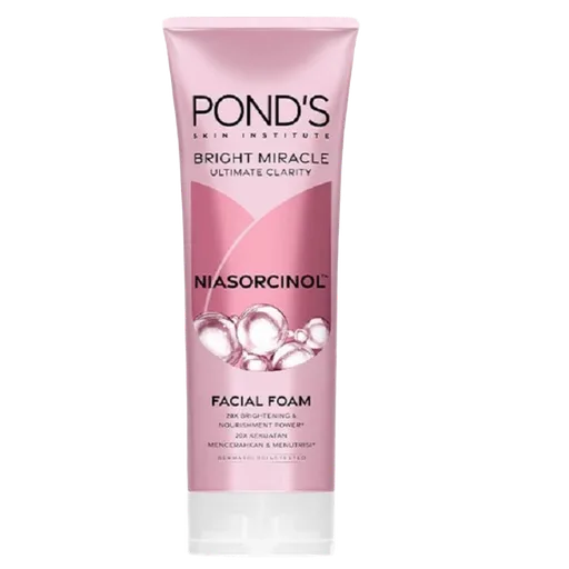 Pond's Bright Miracle Ultimate Clarity Niasorcinol Facial Foam, 100ml
