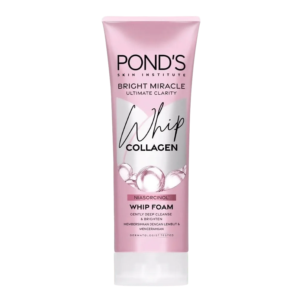 Pond's Bright Miracle Ultimate Clarity Whip Collagen Whip Foam, 100ml