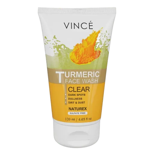 Vince Naturex Turmeric Face Wash, Sulphate Free, 120ml