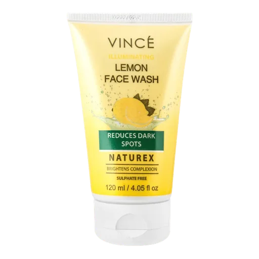 Vince Naturex Illuminating Lemon Face Wash, 120ml