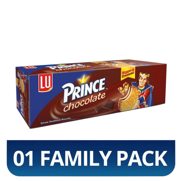 LU Prince Chocolate Biscuit, Family Pack