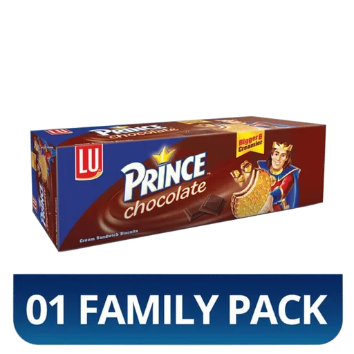 LU Prince Chocolate Biscuit, Family Pack