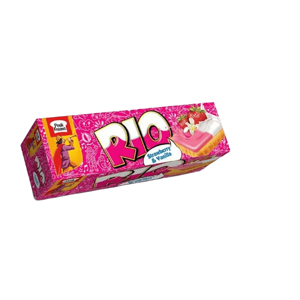 Rio Strawberry-Vanilla Biscuit, Family Pack