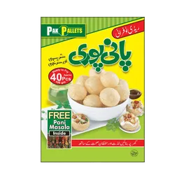 Pak Pallets Pani Puri 40 PCS