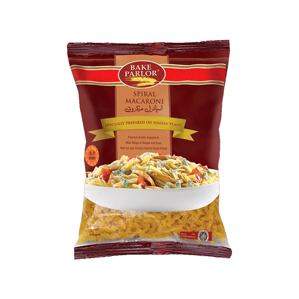 Bake Parlor Spiral Macaroni 400g Pouch