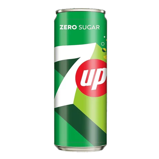 7up Zero Sugar Slim Can 250 ml
