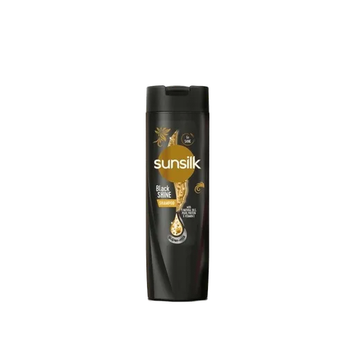 Sunsilk Black Shine 5 Naturals Oils, Pearl Protein & Vitamin E Shampoo, 360ml