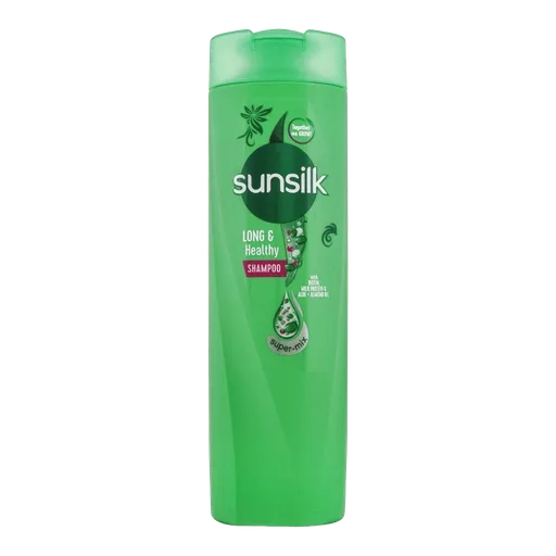 Sunsilk Long & Healthy Biotin Milk Protein & Aloe + Almond Oil Shampoo, 185ml