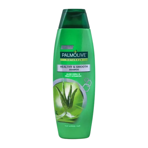 Palmolive Naturals Healthy & Smooth Shampoo, Aloe Vera & Fruit Vitamins, For Normal Hair, 180ml