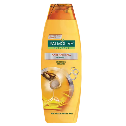 Palmolive Naturals Anti Hair Fall Shampoo, Ginseng & Keratin, For Weak & Brittle Hair, 375ml