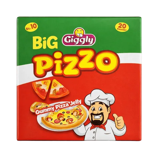 Giggly | Big Pizzo Gummy Jelly – (20-Packs)