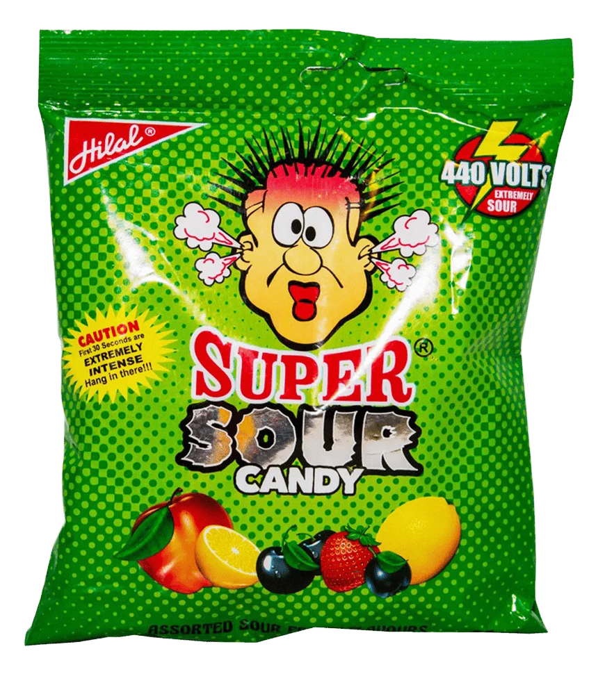 Super Sour Candy Pouch - 35pcs