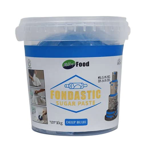 Milkyz Food Fondastic Deep Blue Fondant Sugar Paste 1kg