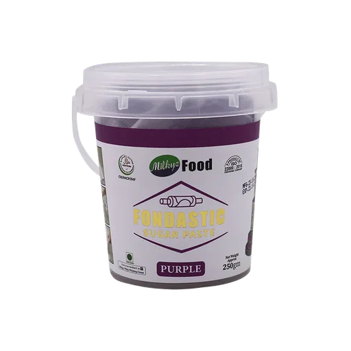 Milkyz Food Fondastic Purple Fondant Sugar Paste 250gm