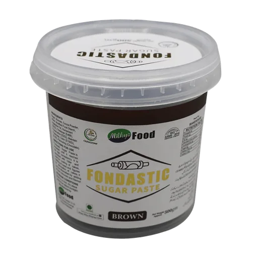 Milkyz Food Fondastic Brown Fondant Sugar Paste 500gm