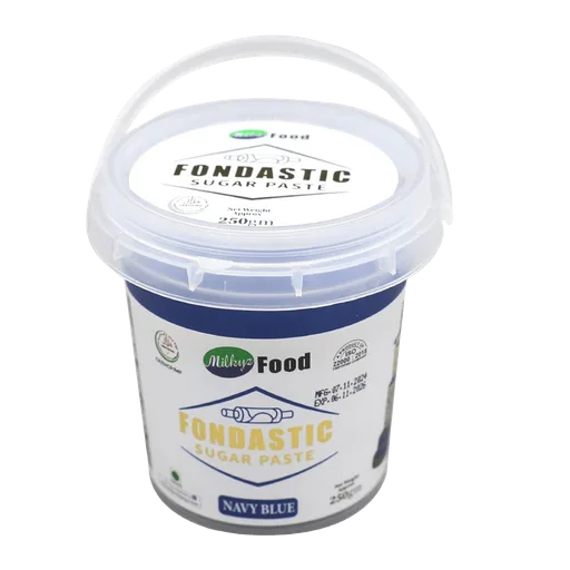 Milkyz Food Fondastic Navy Blue Fondant Sugar Paste 250gm