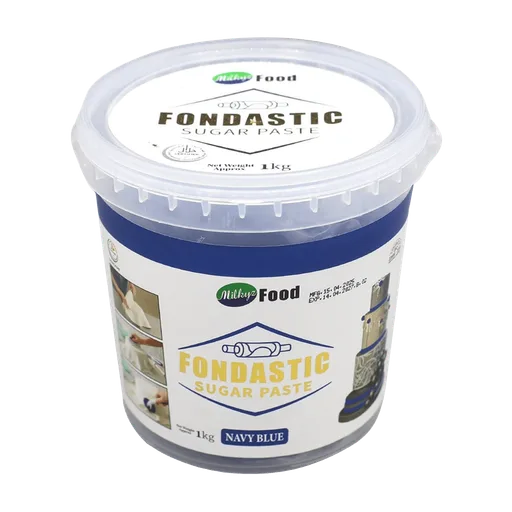 Milkyz Food Fondastic Navy Blue Fondant Sugar Paste 1Kg