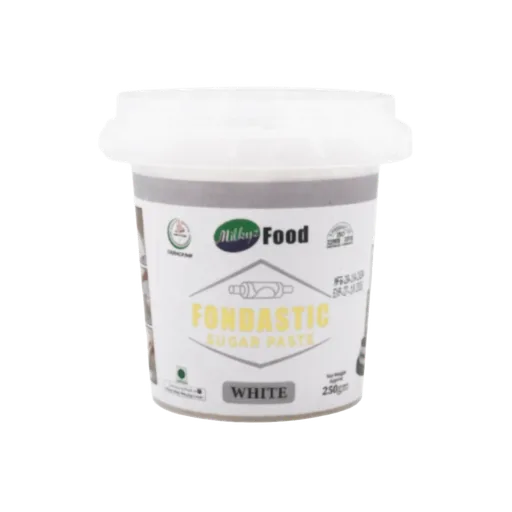 Milkyz Food Fondastic White Fondant Sugar Paste 250gm