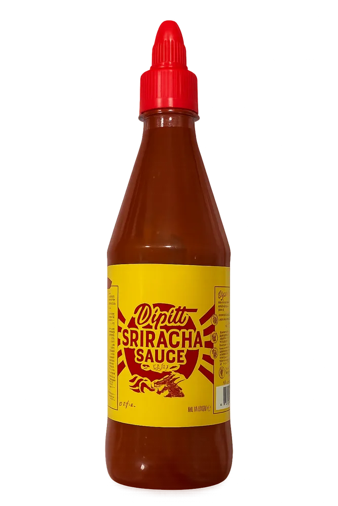 Dipitt Sriracha Extra Hot Sauce, 510g