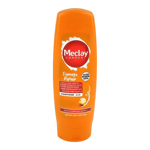 Meclay London Calcium Keratin Biotin Damage Repair Conditioner, For Damaged Hair, 180ml