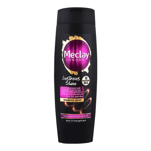 Meclay London 10 Nourishing Oils Lustrous Shine Shampoo, For Shiny Hair, 360ml