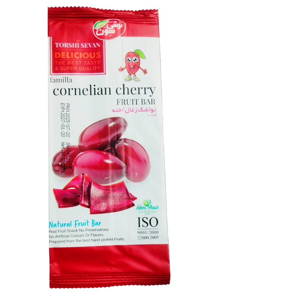 Torshi Sevan Cornelian Cherry Lavashak Fruit Bar