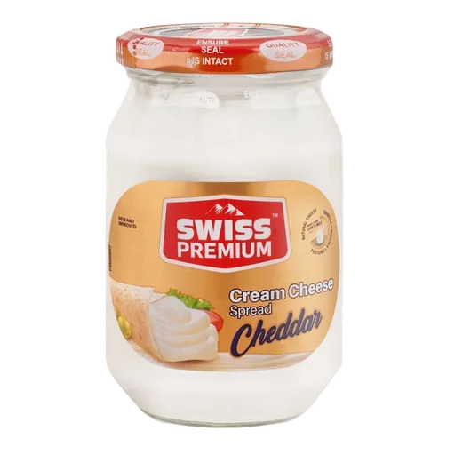 Swiss Premium Cheddar Cream Cheese Spread, 250g